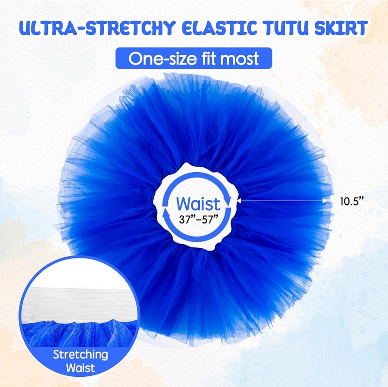 Fynnsure 5 Layers Plus Size Tutu Skirts for Women Extra Large Tulle Skirt 80s Adult Tutu Skirts Tutus Halloween Costumes - Image 4